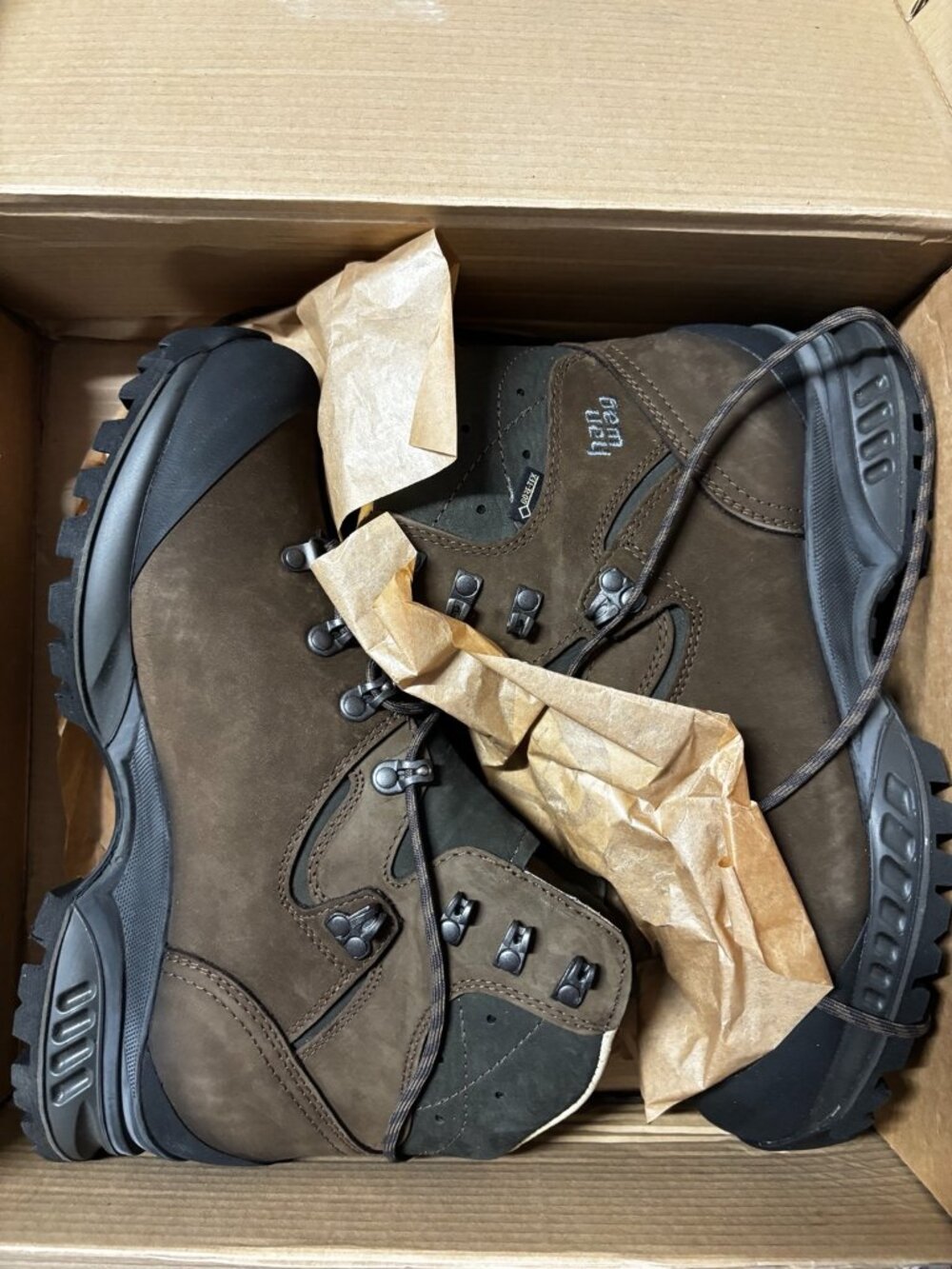 Hanwag Tatra II GTX Gore-Tex Men’s Brown Hiking Boots Size 11 NEW